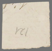 L 01302
<br/>
Label met opschrift
<br/>
<em>Escher von der Linth, Johannes Conrad (1767-1823)</em>